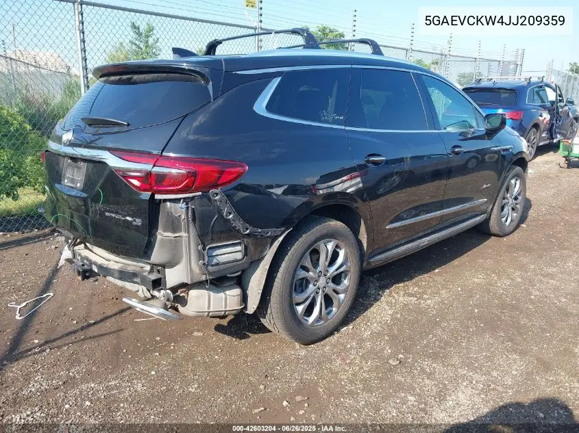 2018 Buick Enclave Avenir VIN: 5GAEVCKW4JJ209359 Lot: 42603204