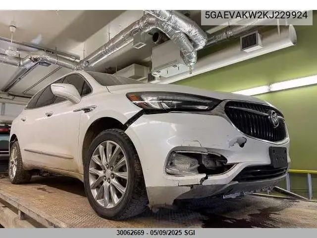 2019 Buick Enclave Essence VIN: 5GAEVAKW2KJ229924 Lot: 30062669