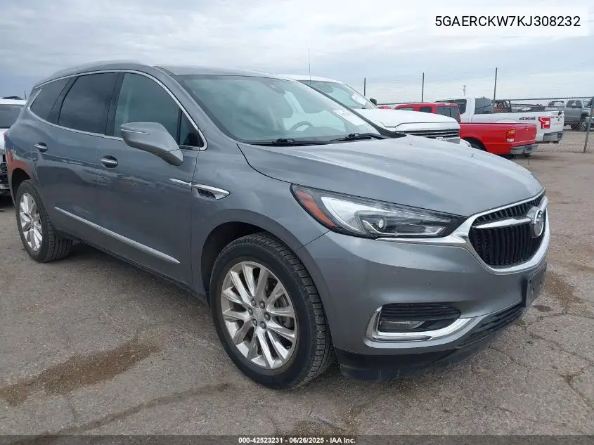 2019 Buick Enclave Fwd Premium VIN: 5GAERCKW7KJ308232 Lot: 42523231
