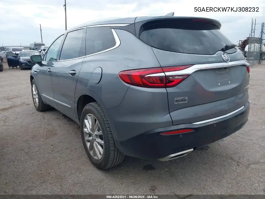 2019 Buick Enclave Fwd Premium VIN: 5GAERCKW7KJ308232 Lot: 42523231