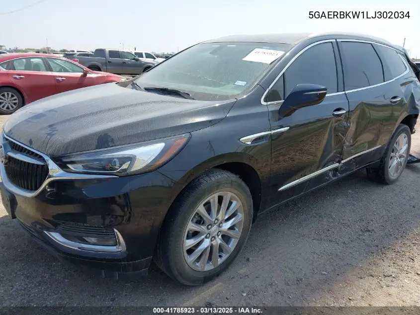 2020 Buick Enclave Fwd Essence VIN: 5GAERBKW1LJ302034 Lot: 41785923