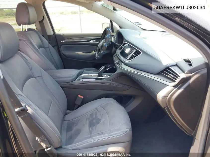 2020 Buick Enclave Fwd Essence VIN: 5GAERBKW1LJ302034 Lot: 41785923