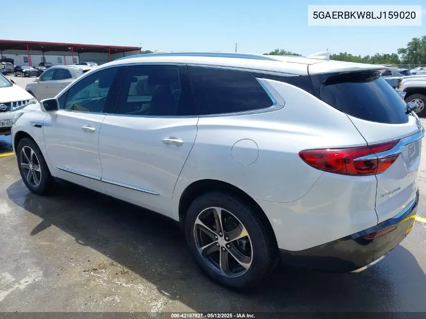 2020 Buick Enclave Fwd Essence VIN: 5GAERBKW8LJ159020 Lot: 42187927