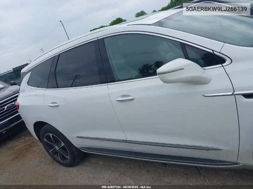 2020 Buick Enclave Fwd Essence VIN: 5GAERBKW9LJ266139 Lot: 42607324