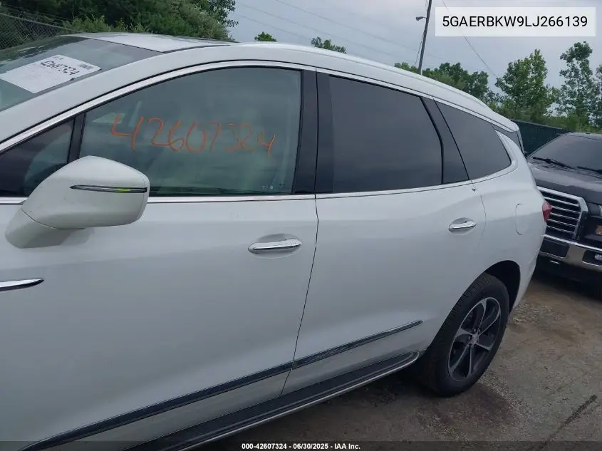 2020 Buick Enclave Fwd Essence VIN: 5GAERBKW9LJ266139 Lot: 42607324