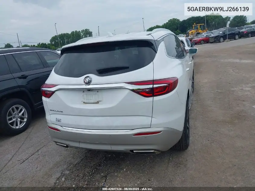 2020 Buick Enclave Fwd Essence VIN: 5GAERBKW9LJ266139 Lot: 42607324