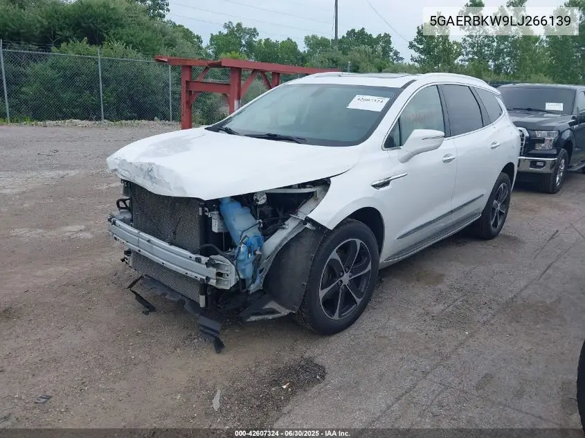 2020 Buick Enclave Fwd Essence VIN: 5GAERBKW9LJ266139 Lot: 42607324