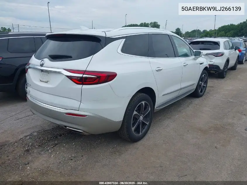 2020 Buick Enclave Fwd Essence VIN: 5GAERBKW9LJ266139 Lot: 42607324