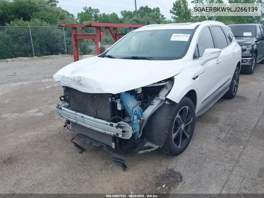 2020 Buick Enclave Fwd Essence VIN: 5GAERBKW9LJ266139 Lot: 42607324