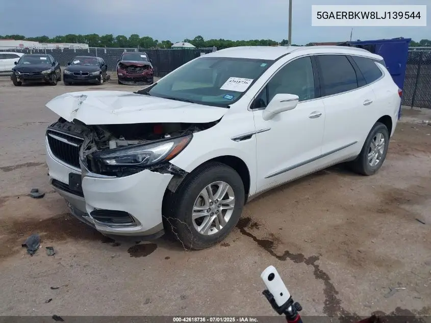 2020 Buick Enclave Fwd Essence VIN: 5GAERBKW8LJ139544 Lot: 42618736