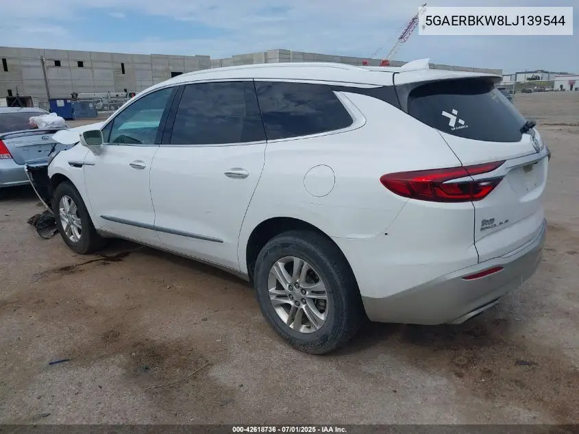 2020 Buick Enclave Fwd Essence VIN: 5GAERBKW8LJ139544 Lot: 42618736