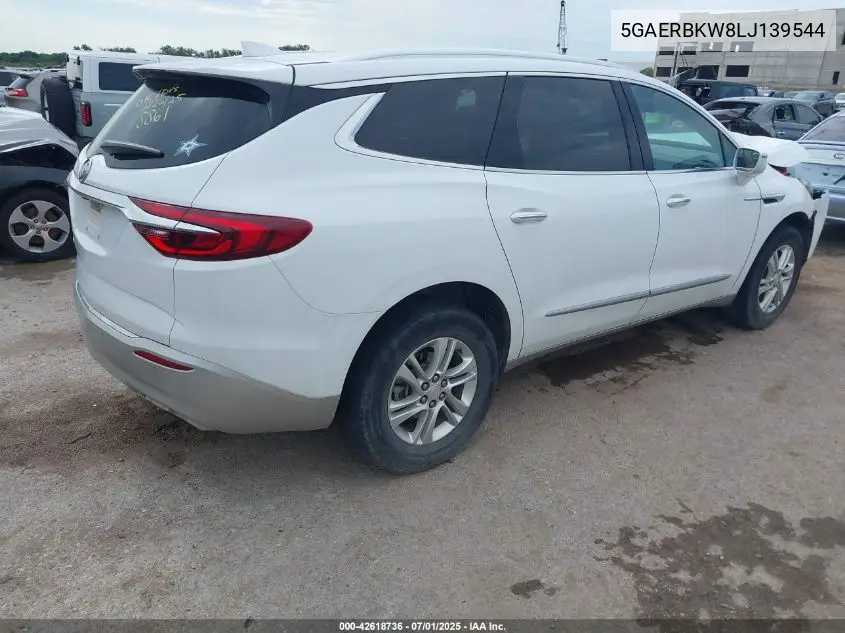 2020 Buick Enclave Fwd Essence VIN: 5GAERBKW8LJ139544 Lot: 42618736