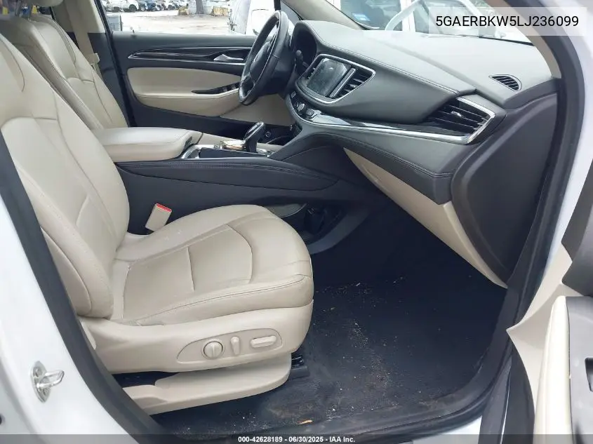 2020 Buick Enclave Fwd Essence VIN: 5GAERBKW5LJ236099 Lot: 42628189