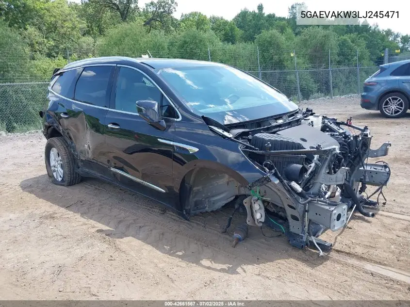 2020 Buick Enclave Awd Essence VIN: 5GAEVAKW3LJ245471 Lot: 42661567
