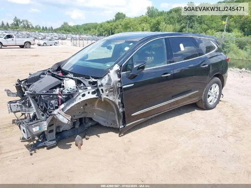 2020 Buick Enclave Awd Essence VIN: 5GAEVAKW3LJ245471 Lot: 42661567