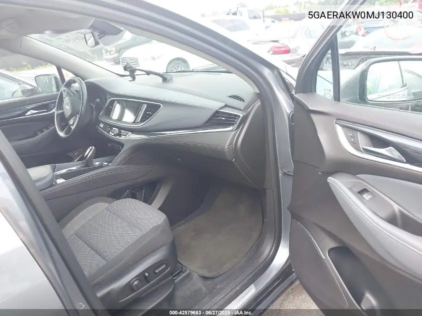2021 Buick Enclave Fwd Preferred VIN: 5GAERAKW0MJ130400 Lot: 42579663