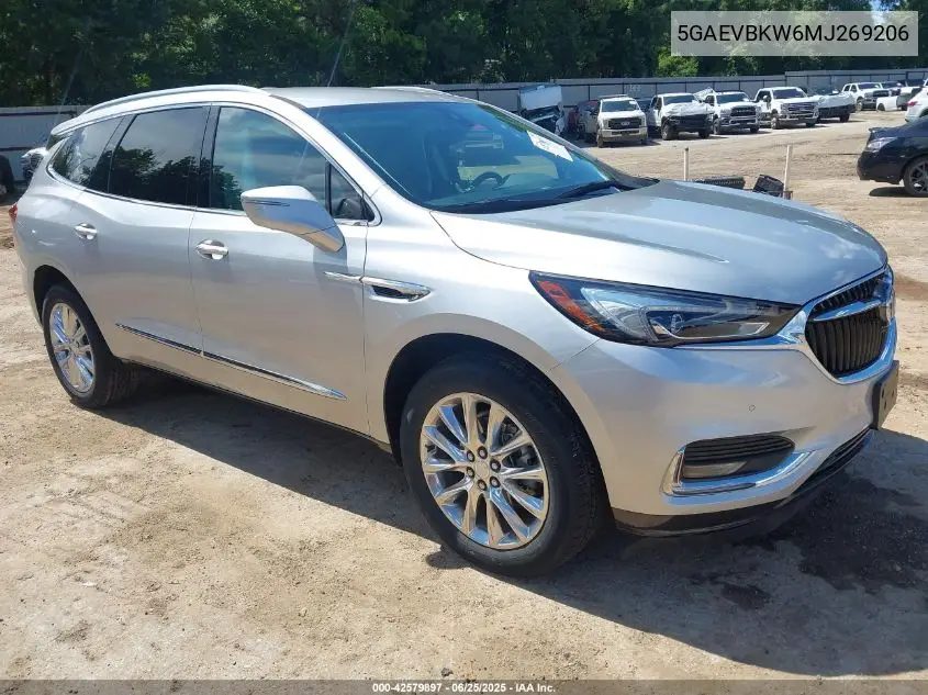 2021 Buick Enclave Awd Premium VIN: 5GAEVBKW6MJ269206 Lot: 42579897