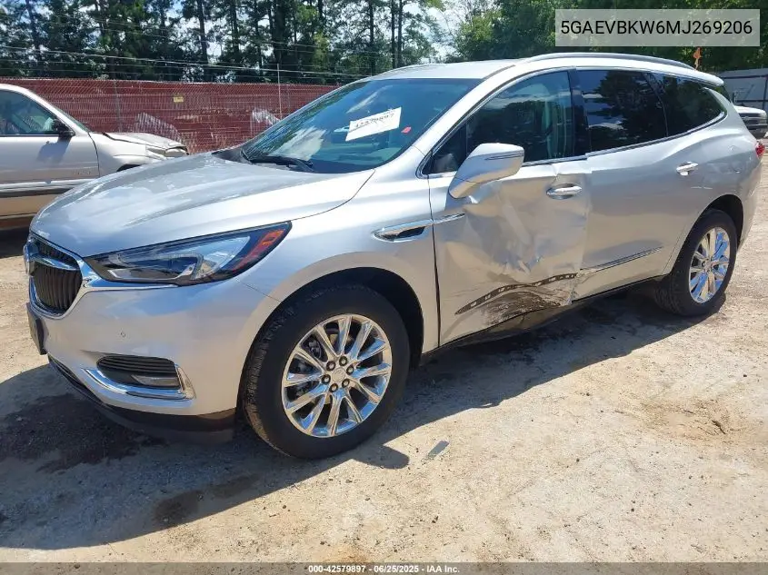 2021 Buick Enclave Awd Premium VIN: 5GAEVBKW6MJ269206 Lot: 42579897