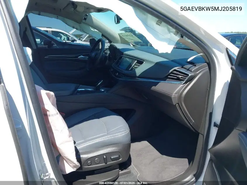 2021 Buick Enclave Premium VIN: 5GAEVBKW5MJ205819 Lot: 42598126