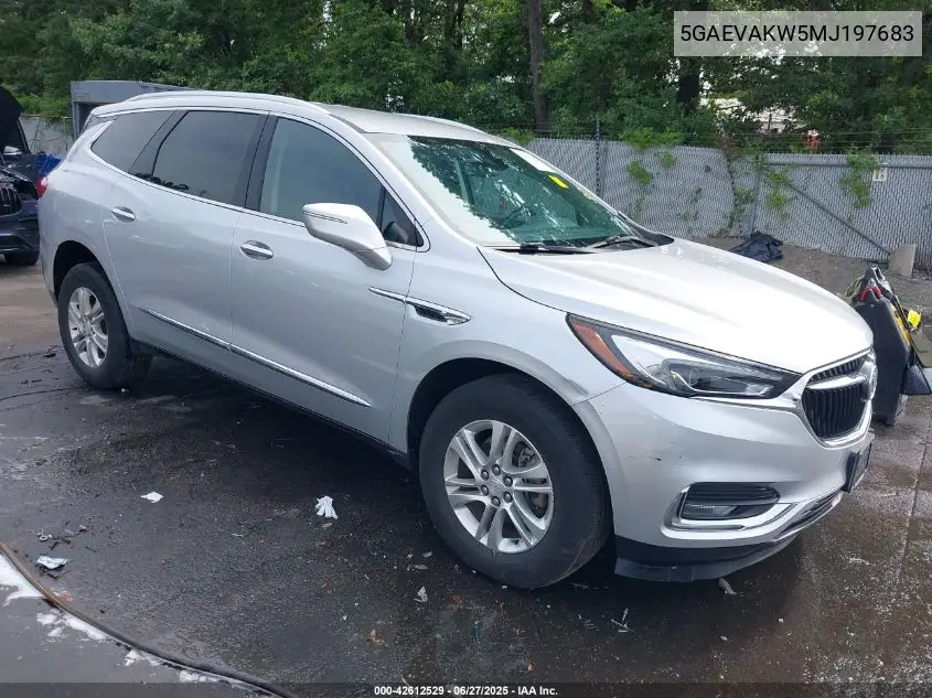 2021 Buick Enclave Awd Essence VIN: 5GAEVAKW5MJ197683 Lot: 42612529