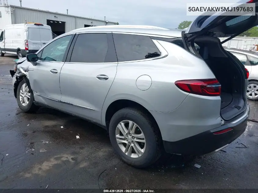 2021 Buick Enclave Awd Essence VIN: 5GAEVAKW5MJ197683 Lot: 42612529