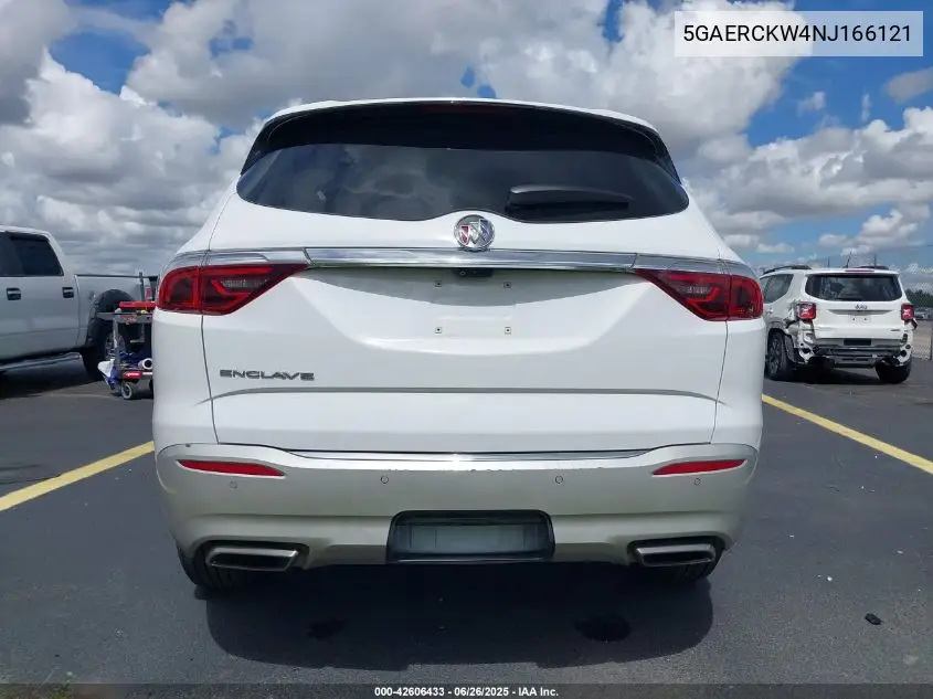 2022 Buick Enclave Fwd Premium VIN: 5GAERCKW4NJ166121 Lot: 42606433