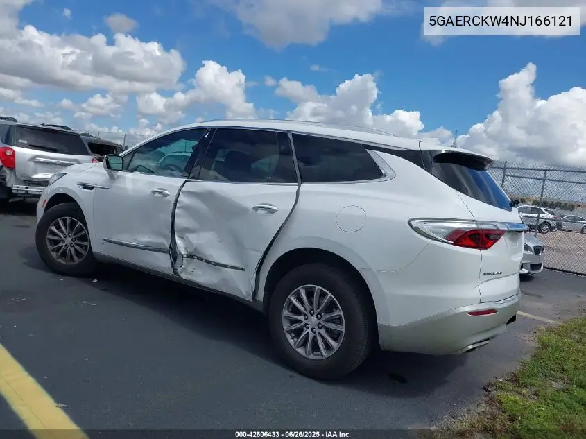 2022 Buick Enclave Fwd Premium VIN: 5GAERCKW4NJ166121 Lot: 42606433