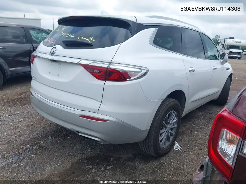2024 Buick Enclave Premium Awd VIN: 5GAEVBKW8RJ114308 Lot: 42623349