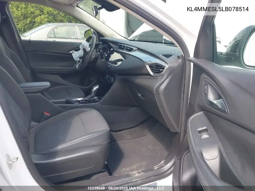 2020 Buick Encore Gx Select VIN: KL4MMESL5LB078514 Lot: 12339049