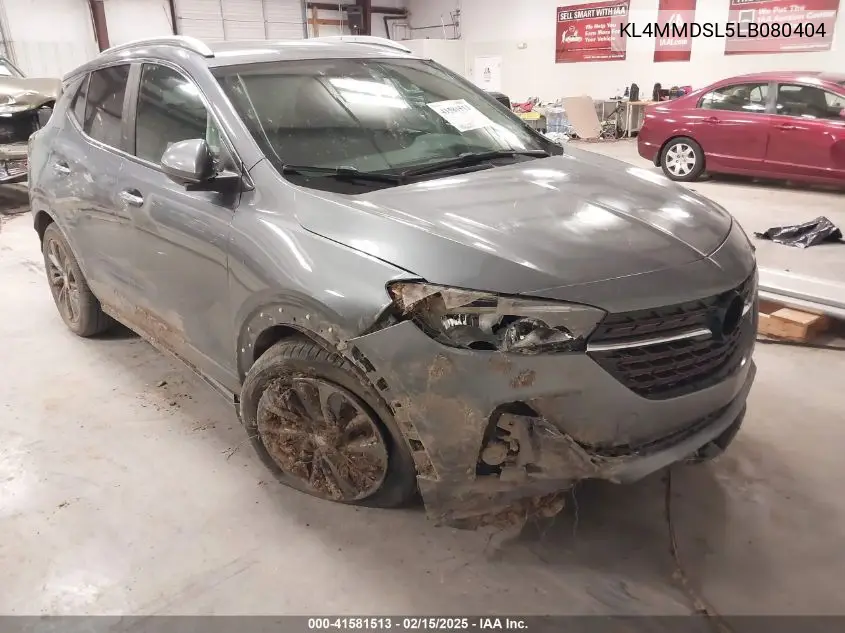 2020 Buick Encore Gx Fwd Select VIN: KL4MMDSL5LB080404 Lot: 41581513
