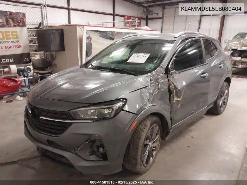 2020 Buick Encore Gx Fwd Select VIN: KL4MMDSL5LB080404 Lot: 41581513