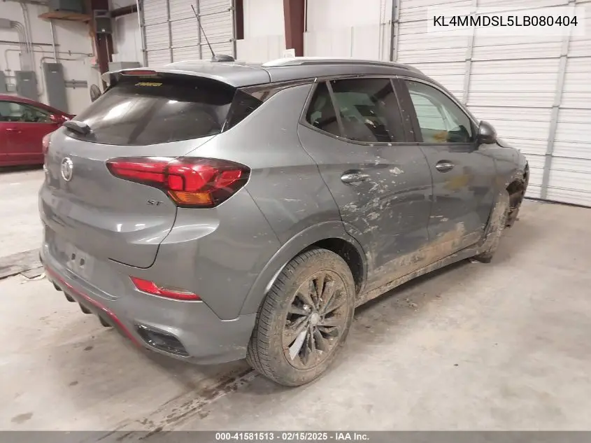 2020 Buick Encore Gx Fwd Select VIN: KL4MMDSL5LB080404 Lot: 41581513