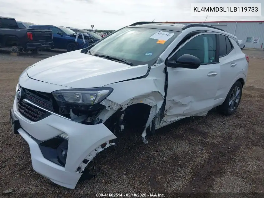 2020 Buick Encore Gx Fwd Select VIN: KL4MMDSL1LB119733 Lot: 41602514