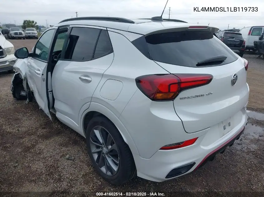 2020 Buick Encore Gx Fwd Select VIN: KL4MMDSL1LB119733 Lot: 41602514