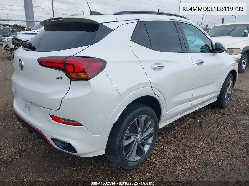 2020 Buick Encore Gx Fwd Select VIN: KL4MMDSL1LB119733 Lot: 41602514