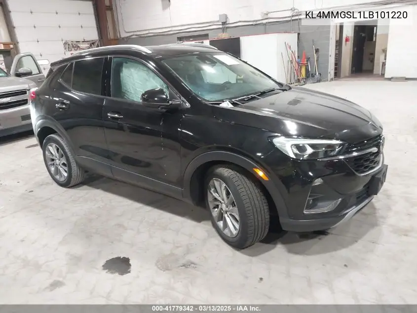 2020 Buick Encore Gx Awd Essence VIN: KL4MMGSL1LB101220 Lot: 41779342