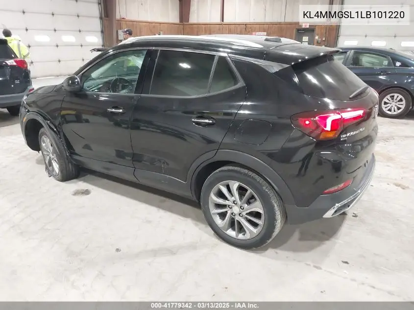 2020 Buick Encore Gx Awd Essence VIN: KL4MMGSL1LB101220 Lot: 41779342