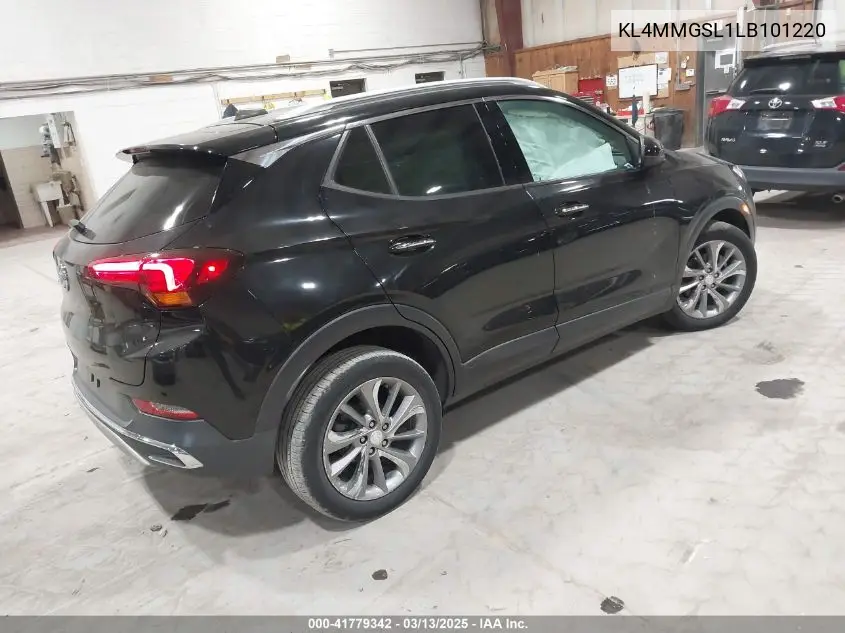 2020 Buick Encore Gx Awd Essence VIN: KL4MMGSL1LB101220 Lot: 41779342
