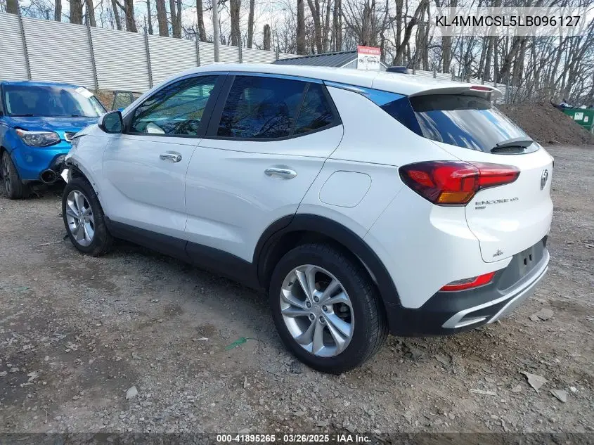 2020 Buick Encore Gx Awd Preferred VIN: KL4MMCSL5LB096127 Lot: 41895265