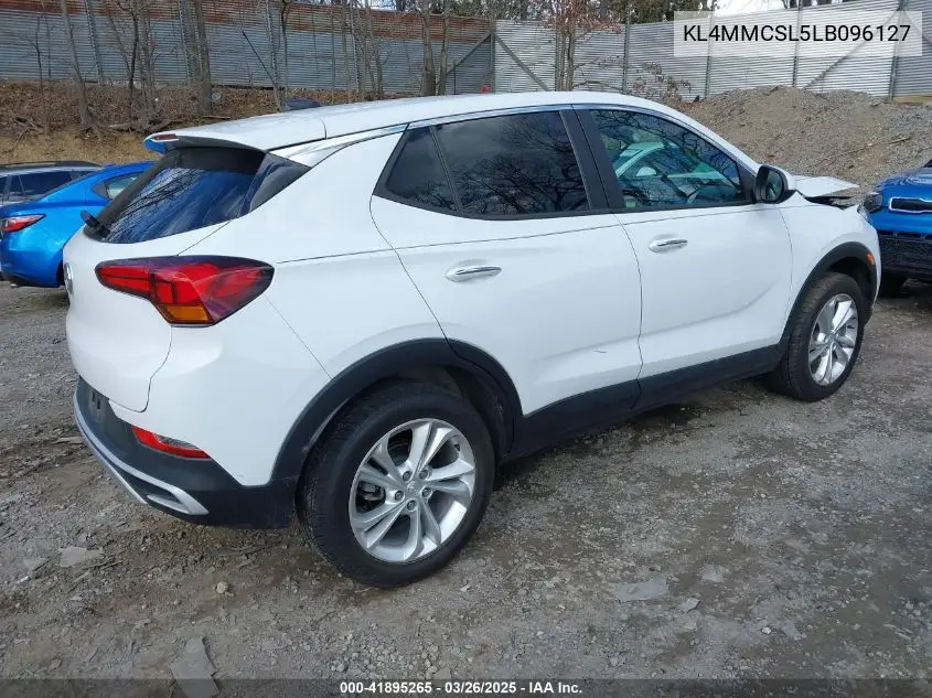 2020 Buick Encore Gx Awd Preferred VIN: KL4MMCSL5LB096127 Lot: 41895265