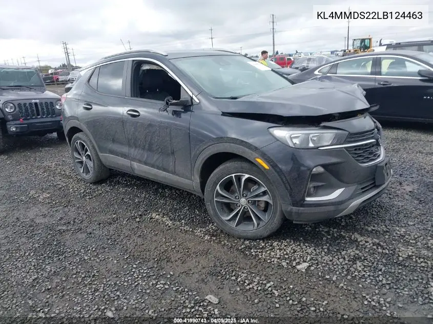 2020 Buick Encore Gx Fwd Select VIN: KL4MMDS22LB124463 Lot: 41990743