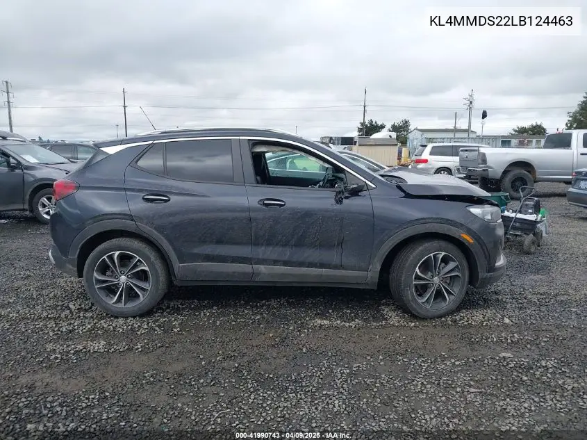 2020 Buick Encore Gx Fwd Select VIN: KL4MMDS22LB124463 Lot: 41990743