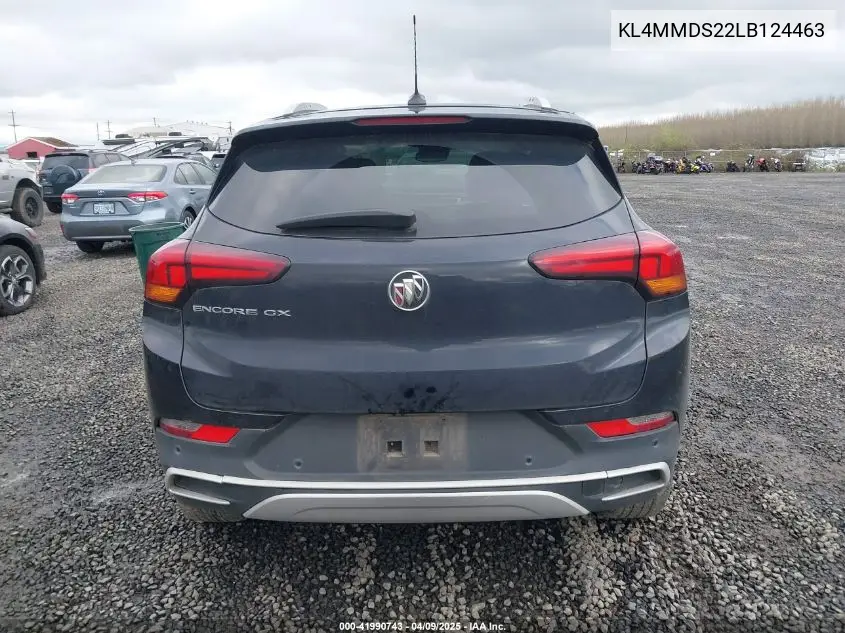 2020 Buick Encore Gx Fwd Select VIN: KL4MMDS22LB124463 Lot: 41990743