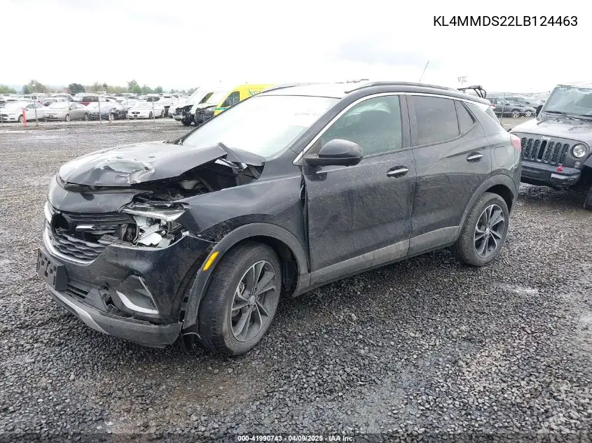 2020 Buick Encore Gx Fwd Select VIN: KL4MMDS22LB124463 Lot: 41990743
