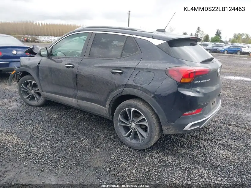 2020 Buick Encore Gx Fwd Select VIN: KL4MMDS22LB124463 Lot: 41990743
