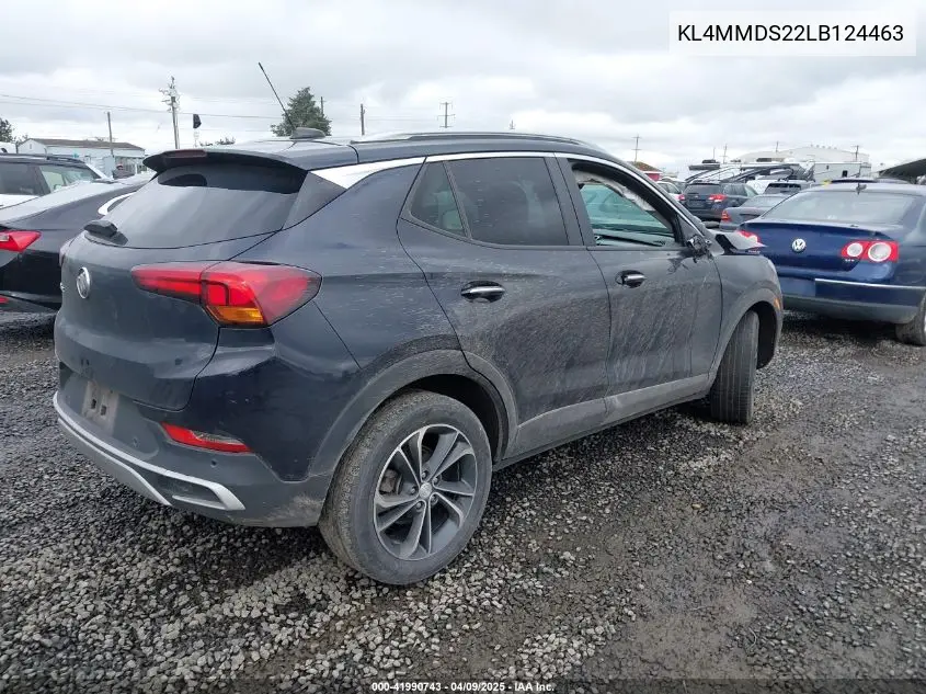 2020 Buick Encore Gx Fwd Select VIN: KL4MMDS22LB124463 Lot: 41990743