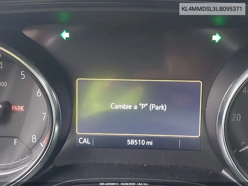 2020 Buick Encore Gx Fwd Select VIN: KL4MMDSL3LB095371 Lot: 42050612