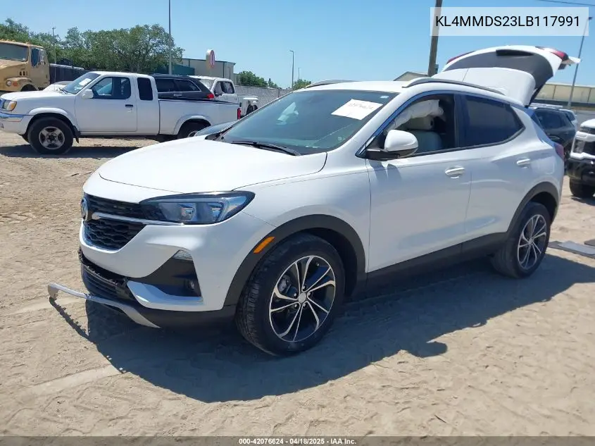 2020 Buick Encore Gx Fwd Select VIN: KL4MMDS23LB117991 Lot: 42076624