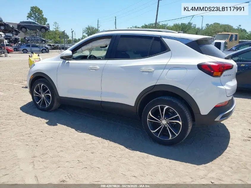 2020 Buick Encore Gx Fwd Select VIN: KL4MMDS23LB117991 Lot: 42076624