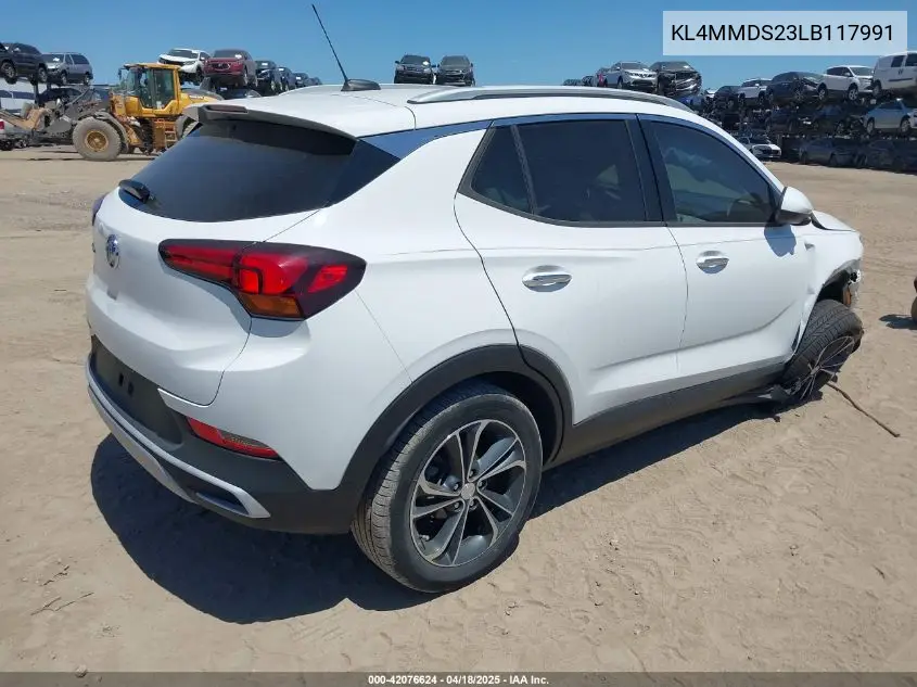 2020 Buick Encore Gx Fwd Select VIN: KL4MMDS23LB117991 Lot: 42076624